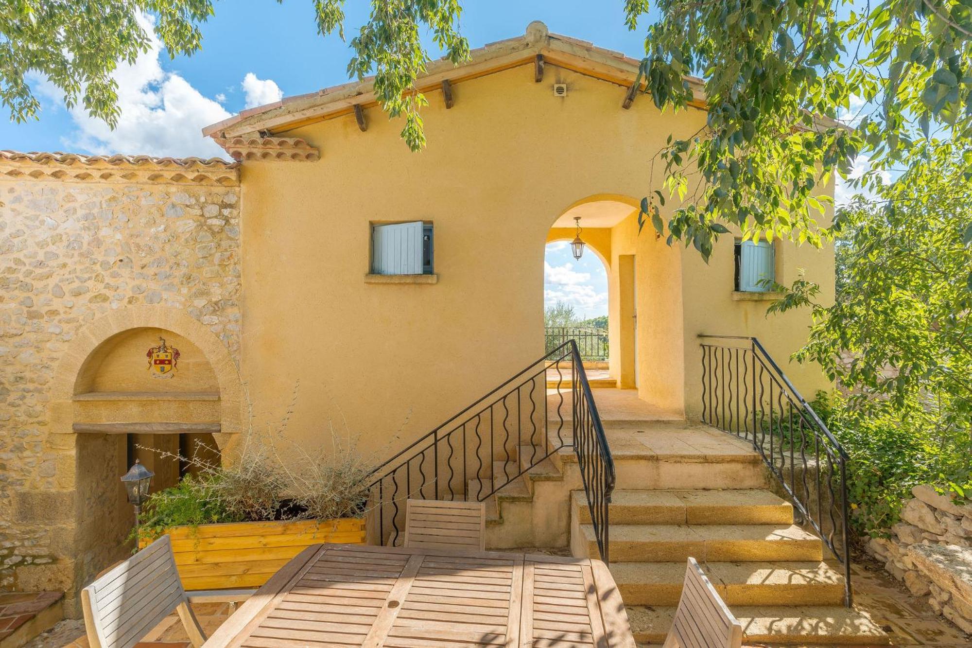 Villa Les Calades Lédenon Exterior foto
